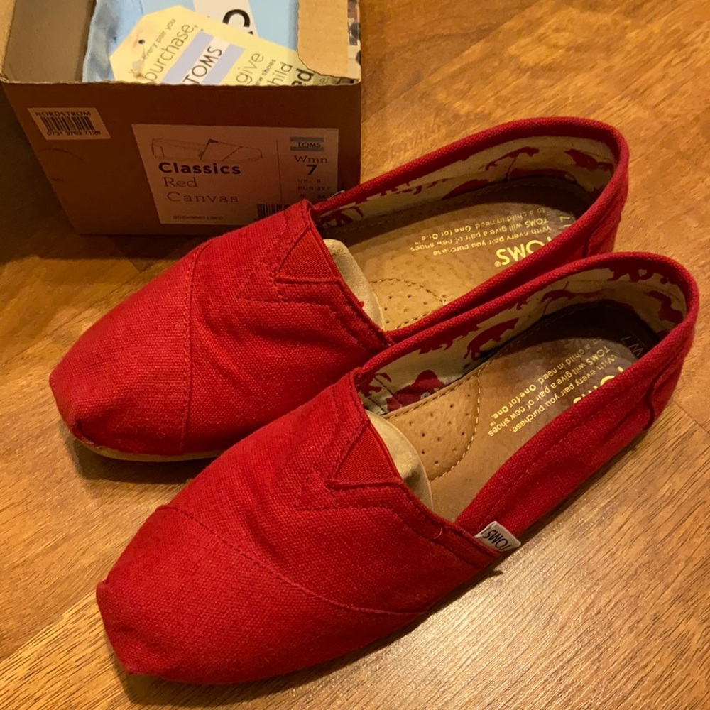 TOMS | Classics Red Canvas